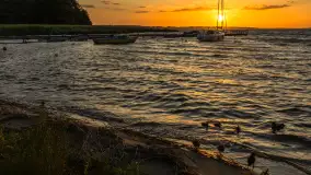 Czerwcowy zachód słońca w Pierkunowie, jezioro Kisajno - zdjęcie 18