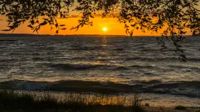 Czerwcowy zachód słońca w Pierkunowie, jezioro Kisajno - zdjęcie 16