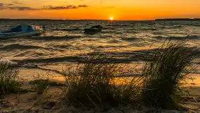 Czerwcowy zachód słońca w Pierkunowie, jezioro Kisajno - zdjęcie 7