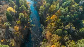 Jezioro Krutyńskie i Krutynia w jesiennej odsłonie, październik 2025 r. - zdjęcie 32