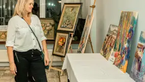 Fotorelacja z Wernisażu, Międzynarodowy Plener Malarski, październik 2025 r. - zdjęcie 29