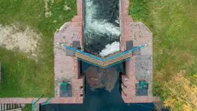 Jesienna śluza Przerwanki, jezioro Gołdopiwo i rzeka Sapina - zdjęcie 12