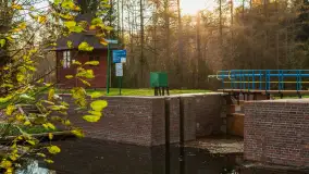 Końcówka jesieni przy śluzie Przerwanki, listopad 2025 r. - zdjęcie 1