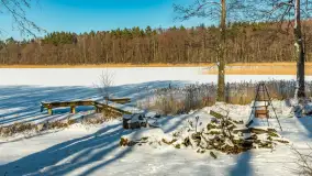 Słoneczna zima w Łabędzim Ostrowiu, luty 2025 r. - zdjęcie 4