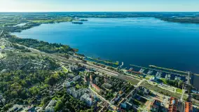 Mazury z drona, kolejny MIX ujęć, październik 2025 - zdjęcie 12