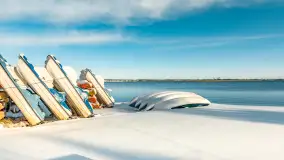 Zimowa sceneria w AZS Wilkasy nad Niegocinem, grudzień 2025 r. - zdjęcie 27