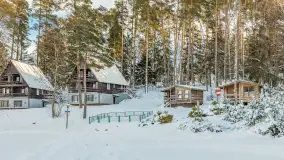 Zimowa sceneria w AZS Wilkasy nad Niegocinem, grudzień 2025 r. - zdjęcie 50