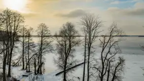 Dargin pod lodem, a natura i kra tworzą piękne pejzaże, styczeń 2026 r. - zdjęcie 8