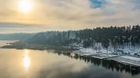 Porty w Wilkasach i Niegocin w zimowej scenerii, styczeń 2026 r. - zdjęcie 7