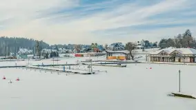 Porty w Wilkasach i Niegocin w zimowej scenerii, styczeń 2026 r. - zdjęcie 37