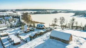 Paprotki i jezioro Paproteckie w zimowej aurze, styczeń 2026 r. - zdjęcie 15