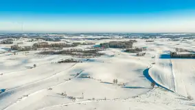 Paprotki i jezioro Paproteckie w zimowej aurze, styczeń 2026 r. - zdjęcie 12