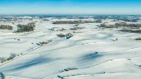 Paprotki i jezioro Paproteckie w zimowej aurze, styczeń 2026 r. - zdjęcie 22