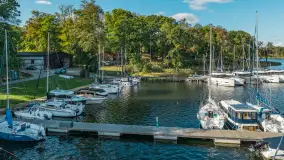 Łabędzi Ostrów z lotu ptaka, wrzesień 2024 r. - zdjęcie 16