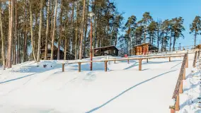 Wodnik nad jeziorem Nidzkim w zimowej scenerii, styczeń 2026 r. - zdjęcie 22