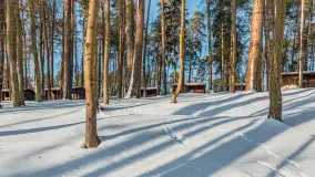 Wodnik nad jeziorem Nidzkim w zimowej scenerii, styczeń 2026 r. - zdjęcie 34