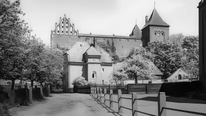 Powrót do przeszłości Nidzicy / niem. Neidenburg, rekonstrukcja AI