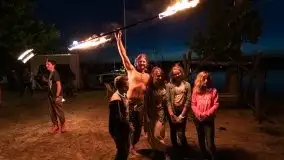 Zdjęcia: Ognisty pokaz ruchu i ognia w Tle dla Mew - zdjęcie 37