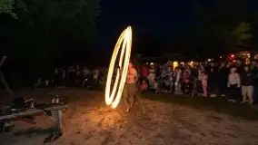 Zdjęcia: Ognisty pokaz ruchu i ognia w Tle dla Mew - zdjęcie 36