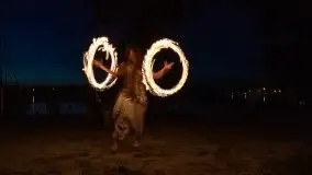 Zdjęcia: Ognisty pokaz ruchu i ognia w Tle dla Mew - zdjęcie 8