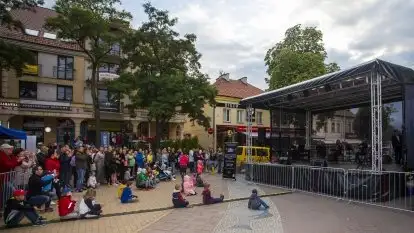 Zdjęcia: "Canzoni Italiane" na placu w Mikołajkach