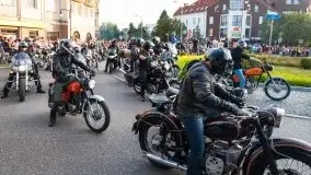 Zdjęcia: Parada motocykli ulicami Giżycka  - zdjęcie 23