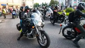 Zdjęcia: Parada motocykli ulicami Giżycka  - zdjęcie 20