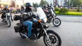 Zdjęcia: Parada motocykli ulicami Giżycka  - zdjęcie 17