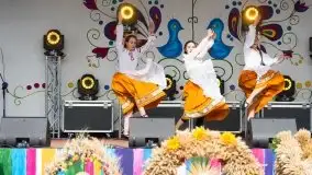 Zdjęcia: Mazurscy rolnicy dziękują za plony  - zdjęcie 16