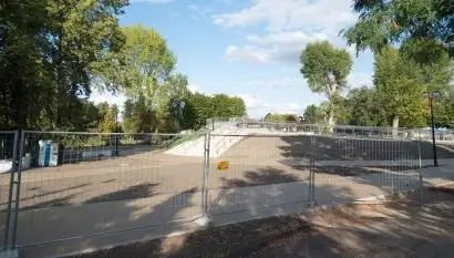 Zdjęcia: Po nowej kładce nad Kanałem Łuczańskim 