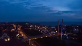 Nocne, styczniowe Giżycko, zobacz iluminację świąteczną - zdjęcie 4