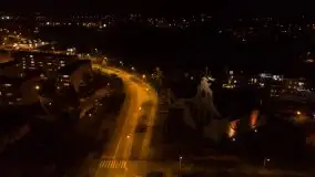 Nocne, styczniowe Giżycko, zobacz iluminację świąteczną - zdjęcie 10