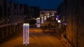 Nocne, styczniowe Giżycko, zobacz iluminację świąteczną - zdjęcie 24