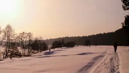 Zima na zdjęciach Tadeusza Sakowskiego