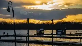 Zachód słońca widoczny w Sztynorcie, 27 luty 2020 - zdjęcie 6