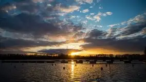 Zachód słońca widoczny w Sztynorcie, 27 luty 2020 - zdjęcie 25