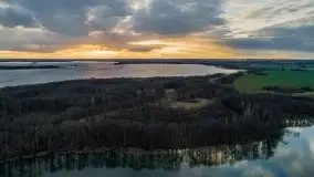 Zachód słońca widoczny w Sztynorcie, 27 luty 2020 - zdjęcie 59