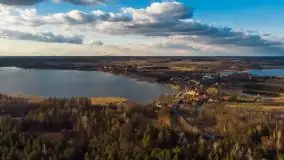 Złote Ogonki i jezioro Święcajty pierwszego dnia wiosny 2020 - zdjęcie 23