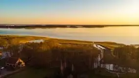 Kal i jezioro Mamry w marcowym słońcu - zdjęcie 19