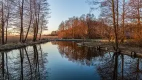 Kal i jezioro Mamry w marcowym słońcu - zdjęcie 22