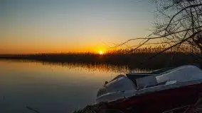 Kal i jezioro Mamry w marcowym słońcu - zdjęcie 29