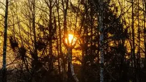 Śluza w Leśniewie w kolorach zachodzącego słońca - zdjęcie 34