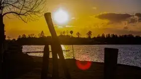 Tło Dla Mew i Marina Rydzewo w kolorach zachodu słońca - zdjęcie 4