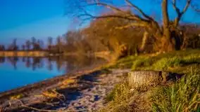 Pierkunowo i jezioro Kisajno w kwietniowym słońcu - zdjęcie 24