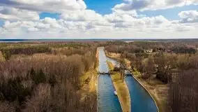 Śluza Karwik na początku kwietnia 2020 - zdjęcie 17