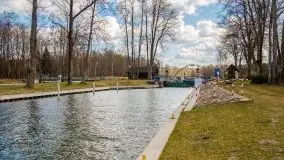 Śluza Karwik na początku kwietnia 2020 - zdjęcie 1