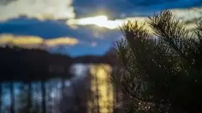 Zachód słońca nad jeziorem Jędzelewo, Stare Juchy - zdjęcie 8