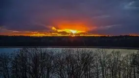 Zachód słońca nad jeziorem Jędzelewo, Stare Juchy - zdjęcie 48