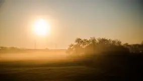 Wschód słońca w Giżycku, ul. Obwodowa - zdjęcie 8