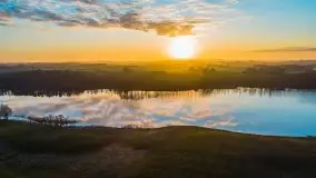 Wschód słońca, jezioro Buwełno - zdjęcie 13